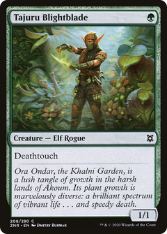 Tajuru Blightblade (208) [Zendikar Rising] foil - Deck Out Gaming