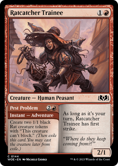 Ratcatcher Trainee (144) [Wilds of Eldraine] foil - Deck Out Gaming
