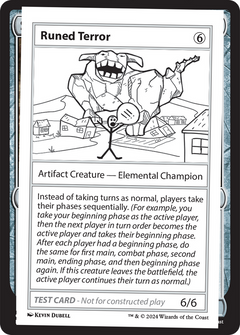 Runed Terror () [Mystery Booster 2] - Deck Out Gaming
