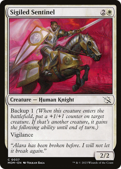 Sigiled Sentinel (37) [March of the Machine] foil - Deck Out Gaming