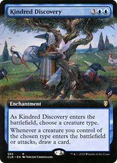Kindred Discovery (Extended Art) (565) [Commander Legends: Battle for Baldur's Gate] - Deck Out Gaming