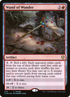 Wand of Wonder (CLB Bundle) (935) [Unique and Miscellaneous Promos] foil - Deck Out Gaming