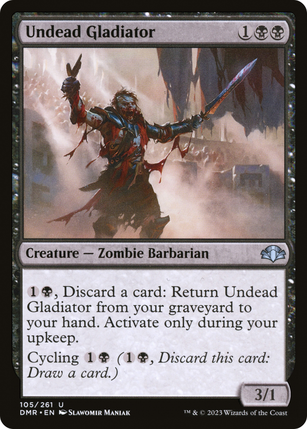 Undead Gladiator (105) [Dominaria Remastered] - Deck Out Gaming