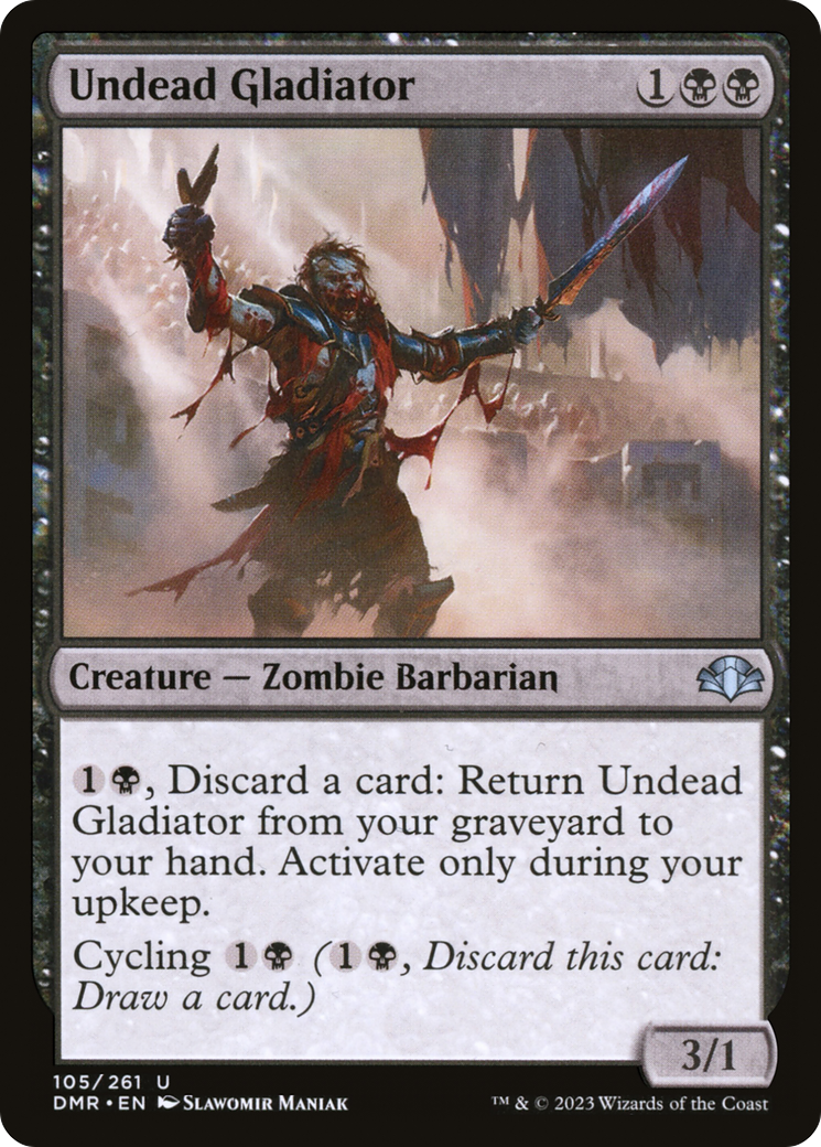Undead Gladiator (105) [Dominaria Remastered] - Deck Out Gaming