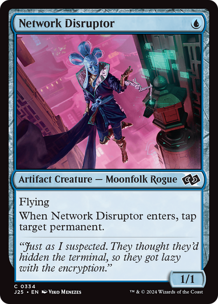 Network Disruptor (334) [Foundations Jumpstart] - Deck Out Gaming