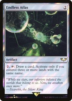 Endless Atlas (Surge Foil) (237) [Warhammer 40,000 Commander] foil - Deck Out Gaming