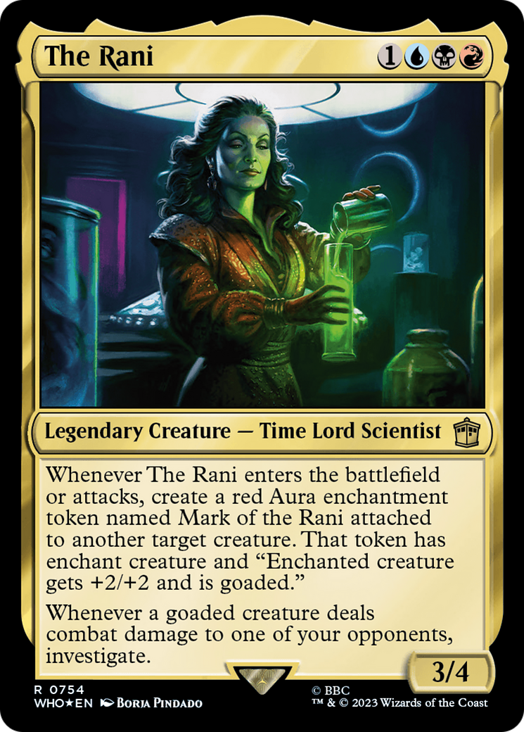 The Rani (Surge Foil) (754) [Doctor Who] foil - Deck Out Gaming