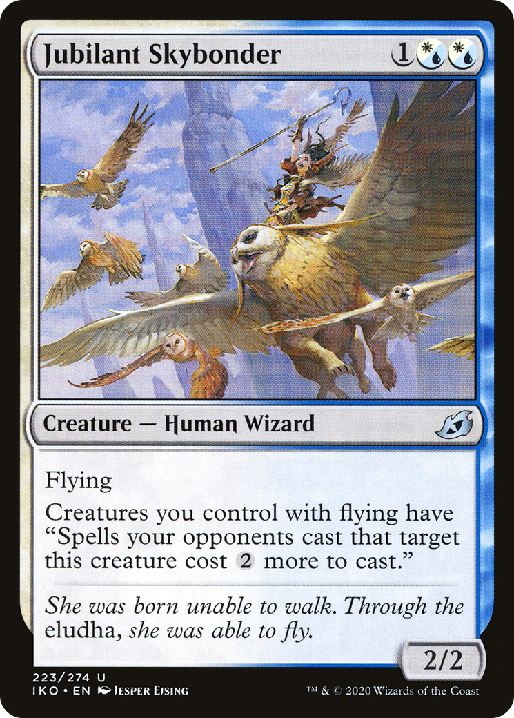Jubilant Skybonder (223) [Ikoria: Lair of Behemoths] - Deck Out Gaming