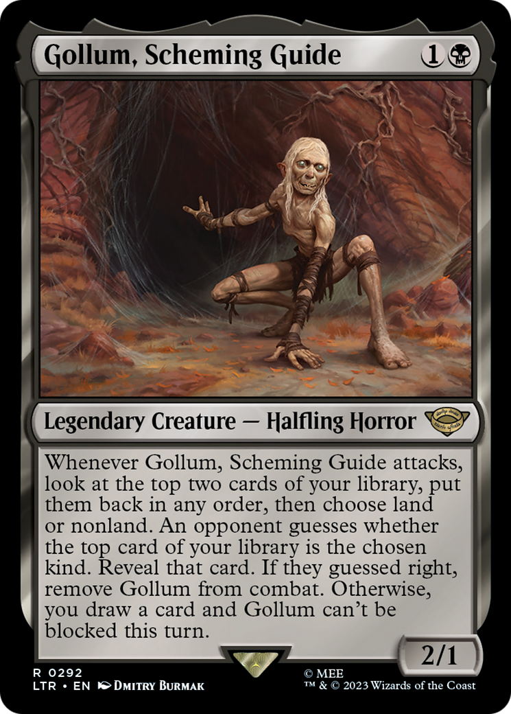 Gollum, Scheming Guide (292) [The Lord of the Rings: Tales of Middle-earth] - Deck Out Gaming