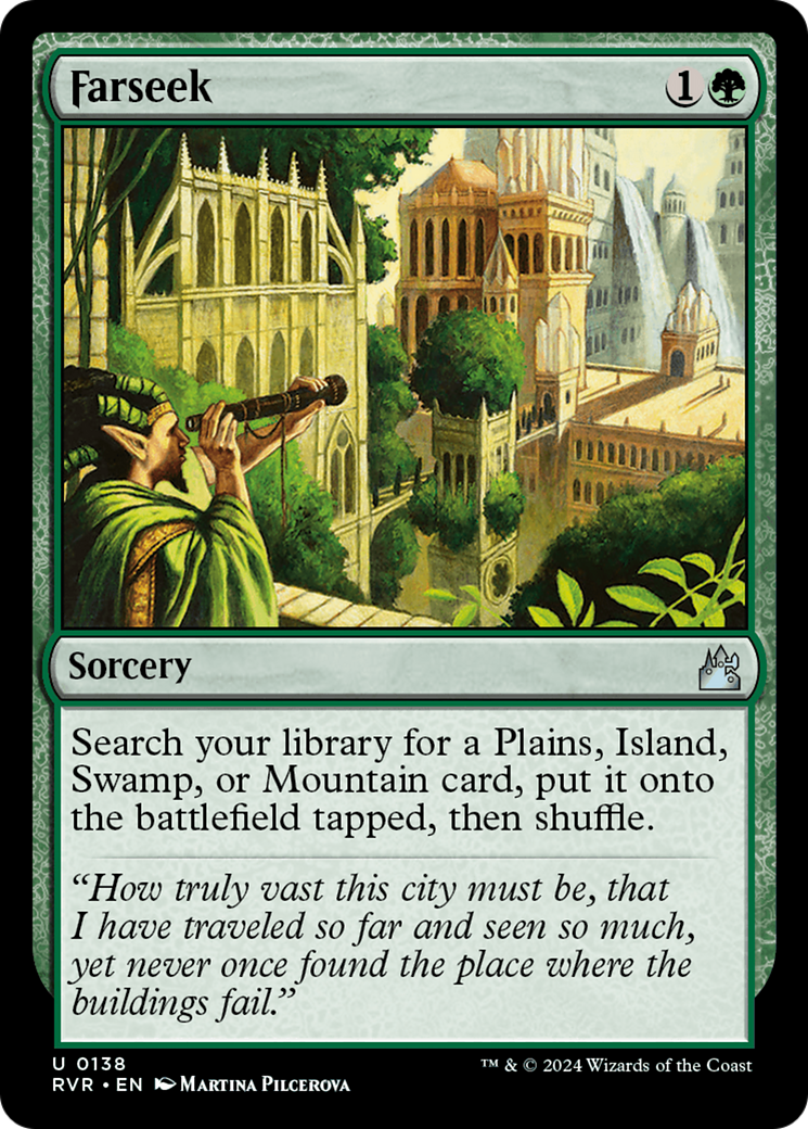 Farseek (138) [Ravnica Remastered] foil - Deck Out Gaming