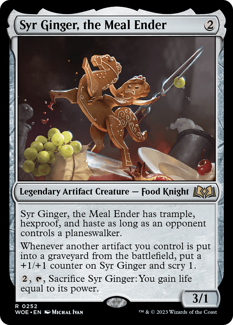 Syr Ginger, the Meal Ender (252) [Wilds of Eldraine] foil - Deck Out Gaming