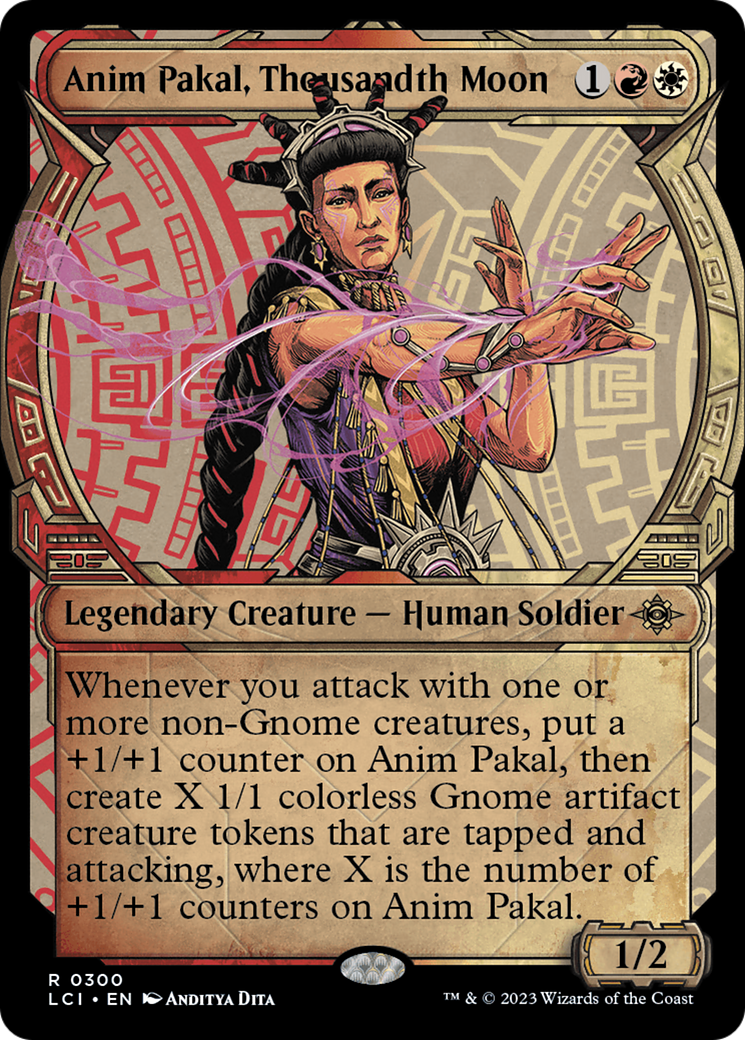 Anim Pakal, Thousandth Moon (Showcase) (300) [The Lost Caverns of Ixalan] - Deck Out Gaming