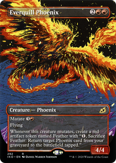 Everquill Phoenix (292) [Ikoria: Lair of Behemoths] - Deck Out Gaming