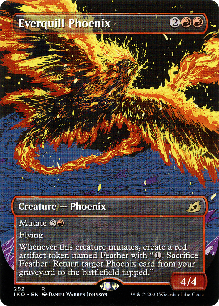 Everquill Phoenix (292) [Ikoria: Lair of Behemoths] - Deck Out Gaming