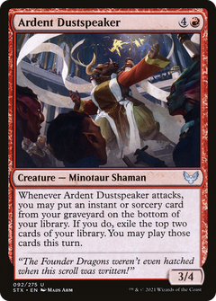 Ardent Dustspeaker (92) [Strixhaven: School of Mages] foil - Deck Out Gaming
