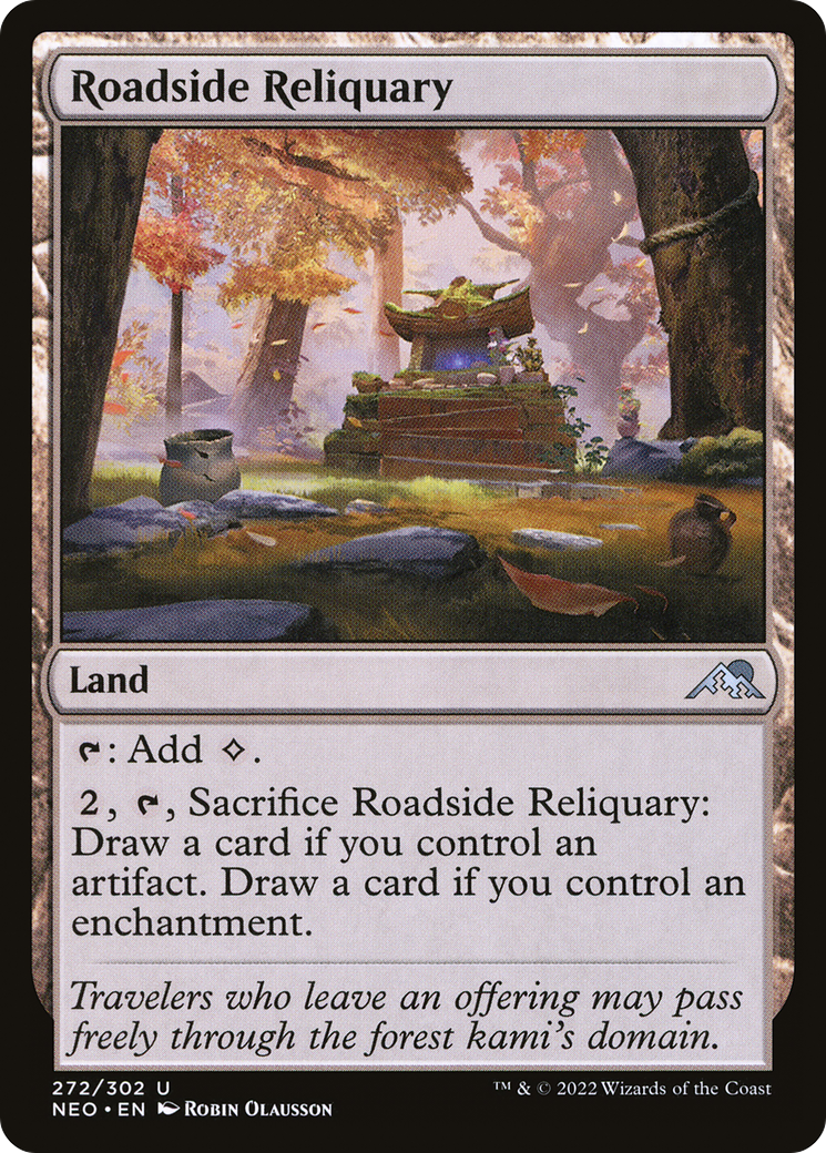 Roadside Reliquary (272) [Kamigawa: Neon Dynasty] foil - Deck Out Gaming