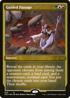 Guided Passage (Foil Etched) (503) [Double Masters 2022] foil - Deck Out Gaming
