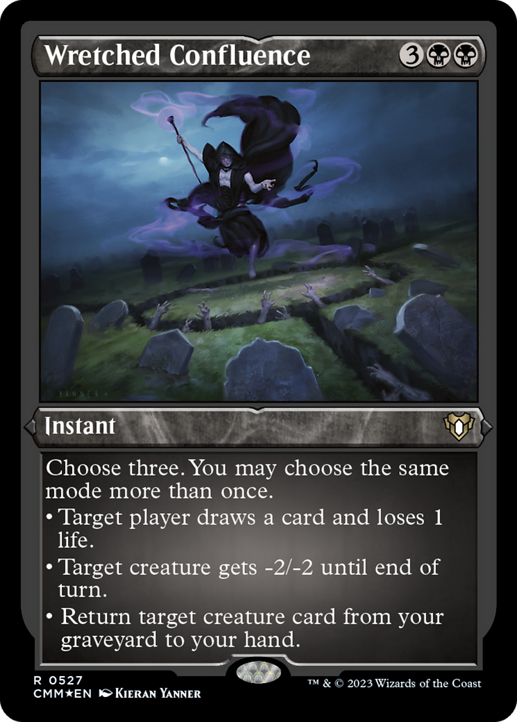 Wretched Confluence (527) [Commander Masters] etched - Deck Out Gaming