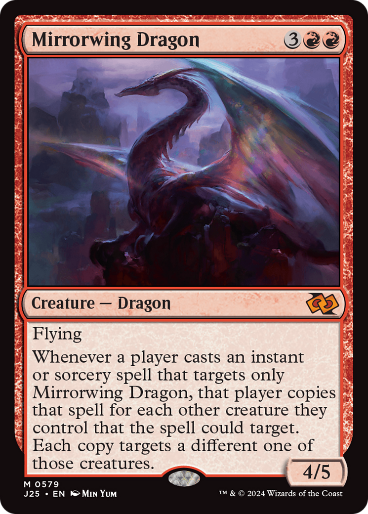 Mirrorwing Dragon (579) [Foundations Jumpstart] - Deck Out Gaming