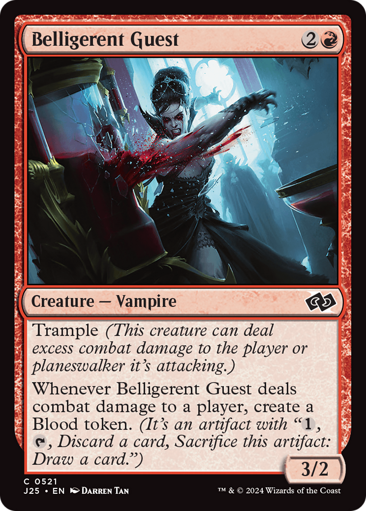 Belligerent Guest (521) [Foundations Jumpstart] - Deck Out Gaming