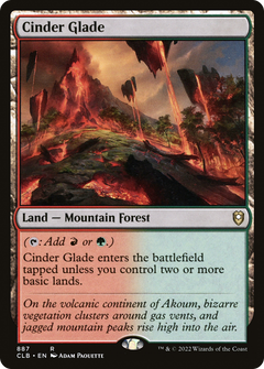 Cinder Glade (887) [Commander Legends: Battle for Baldur's Gate] - Deck Out Gaming