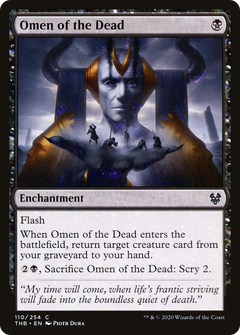Omen of the Dead (110) [Theros Beyond Death] foil - Deck Out Gaming