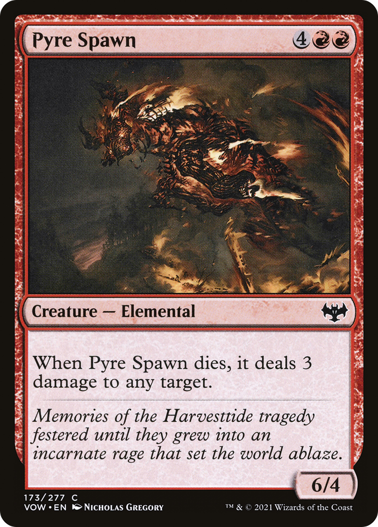Pyre Spawn (173) [Innistrad: Crimson Vow] foil - Deck Out Gaming