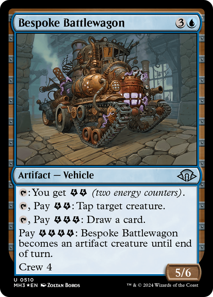 Bespoke Battlewagon (Ripple Foil) (510) [Modern Horizons 3] foil - Deck Out Gaming