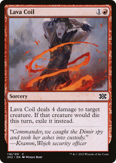 Lava Coil (116) [Double Masters 2022] - Deck Out Gaming