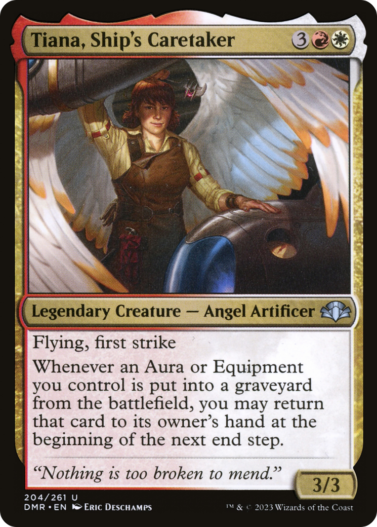 Tiana, Ship's Caretaker (204) [Dominaria Remastered] - Deck Out Gaming