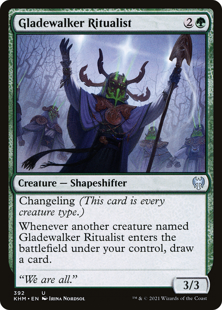 Gladewalker Ritualist (392) [Kaldheim] - Deck Out Gaming