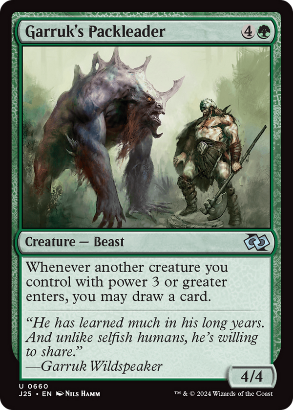 Garruk's Packleader (660) [Foundations Jumpstart] - Deck Out Gaming