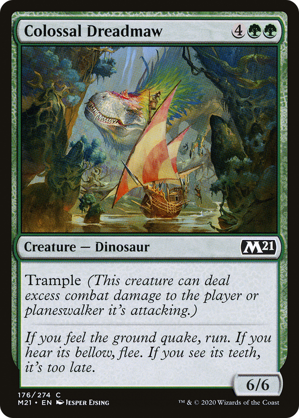 Colossal Dreadmaw (176) [Core Set 2021] - Deck Out Gaming