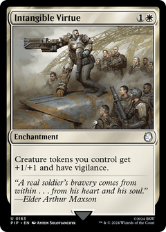 Intangible Virtue (163) [Fallout] foil - Deck Out Gaming