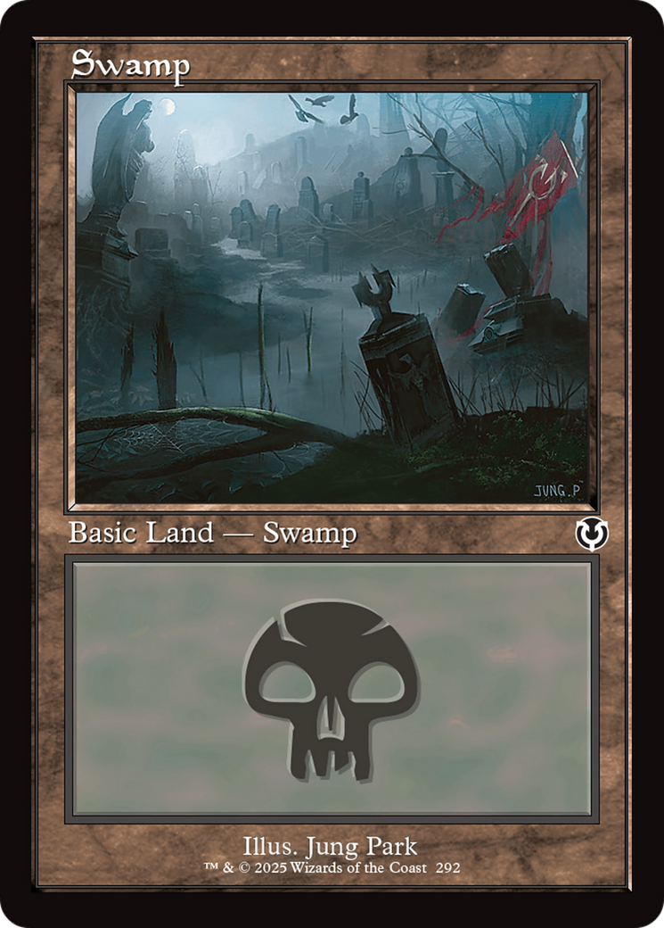 Swamp (292) (Retro Frame) (292) [Innistrad Remastered] - Deck Out Gaming