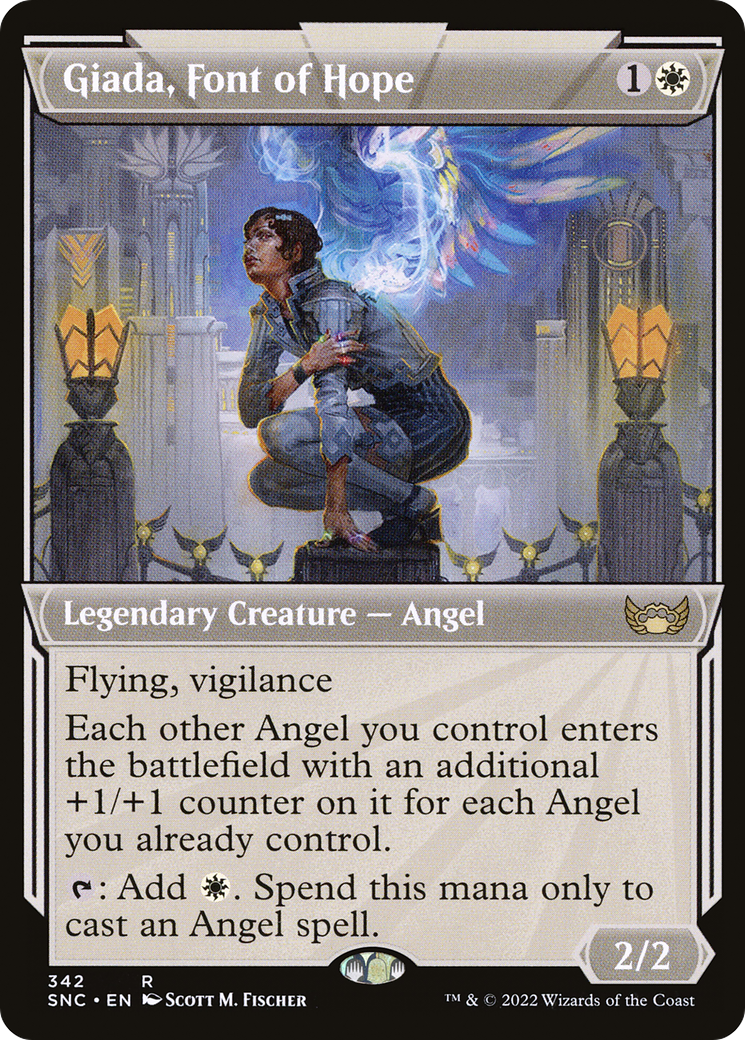Giada, Font of Hope (Showcase) (342) [Streets of New Capenna] foil - Deck Out Gaming