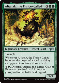 Altanak, the Thrice-Called (166) [Duskmourn: House of Horror] - Deck Out Gaming