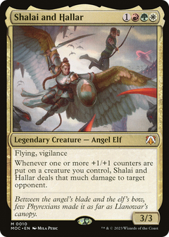 Shalai and Hallar (10) [March of the Machine Commander] - Deck Out Gaming