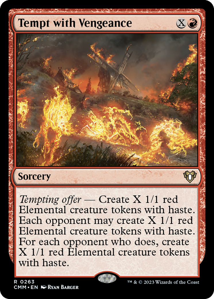 Tempt with Vengeance (263) [Commander Masters] - Deck Out Gaming
