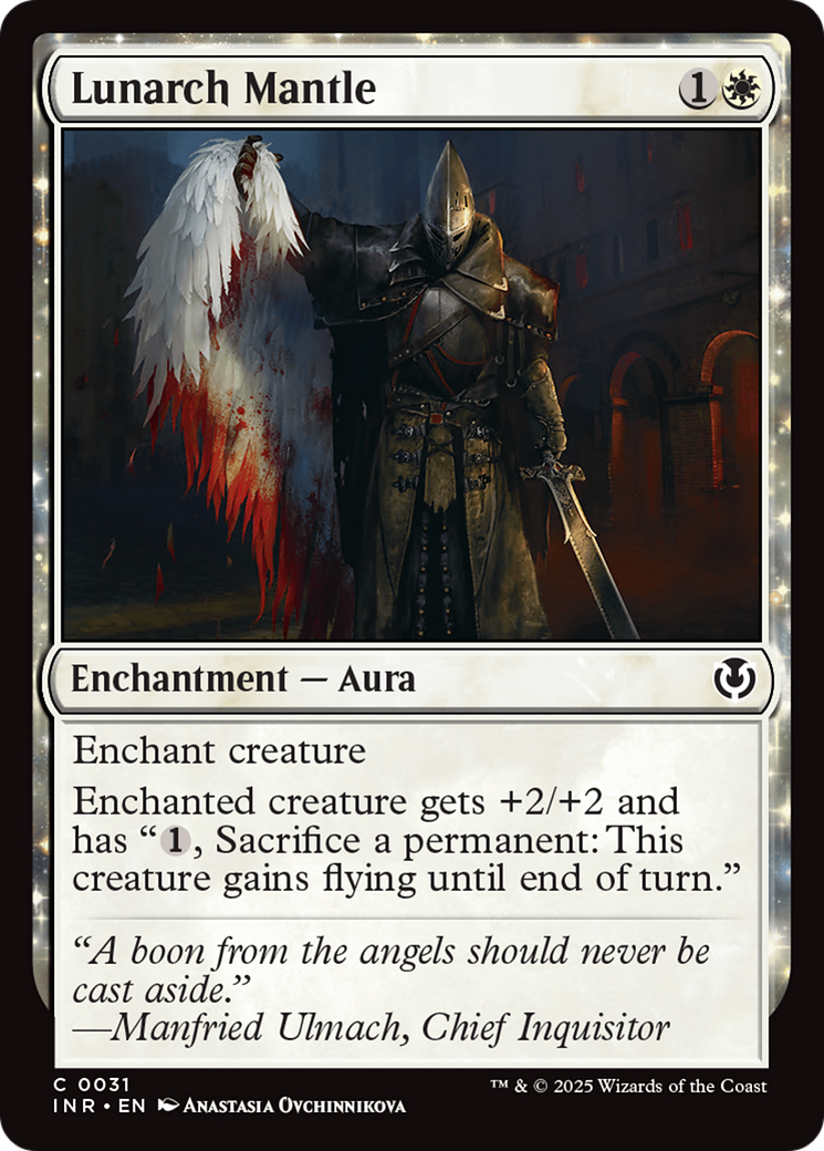 Lunarch Mantle (31) [Innistrad Remastered] foil - Deck Out Gaming