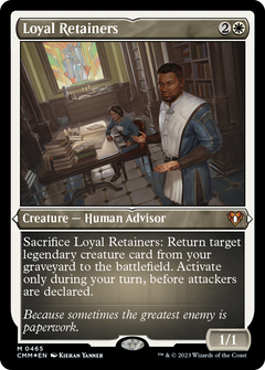 Loyal Retainers (465) [Commander Masters] etched - Deck Out Gaming