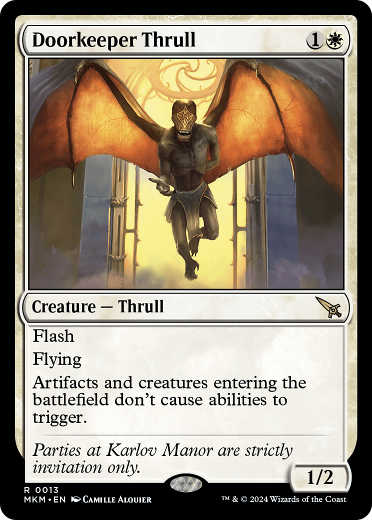 Doorkeeper Thrull (13) [Murders at Karlov Manor] - Deck Out Gaming