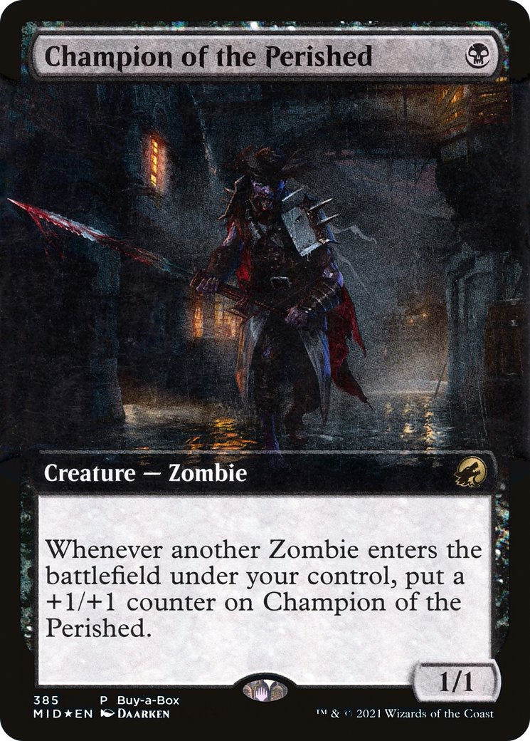 Champion of the Perished (385) [Innistrad: Midnight Hunt] foil - Deck Out Gaming