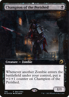 Champion of the Perished (385) [Innistrad: Midnight Hunt] foil - Deck Out Gaming