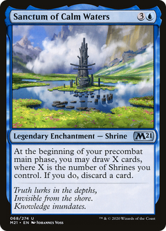 Sanctum of Calm Waters (68) [Core Set 2021] foil - Deck Out Gaming