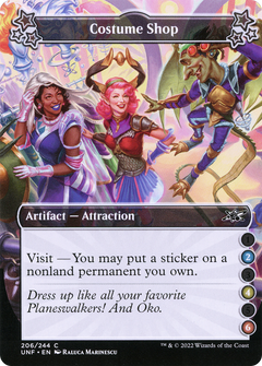 Costume Shop (2-4-6) (206) [Unfinity] foil - Deck Out Gaming