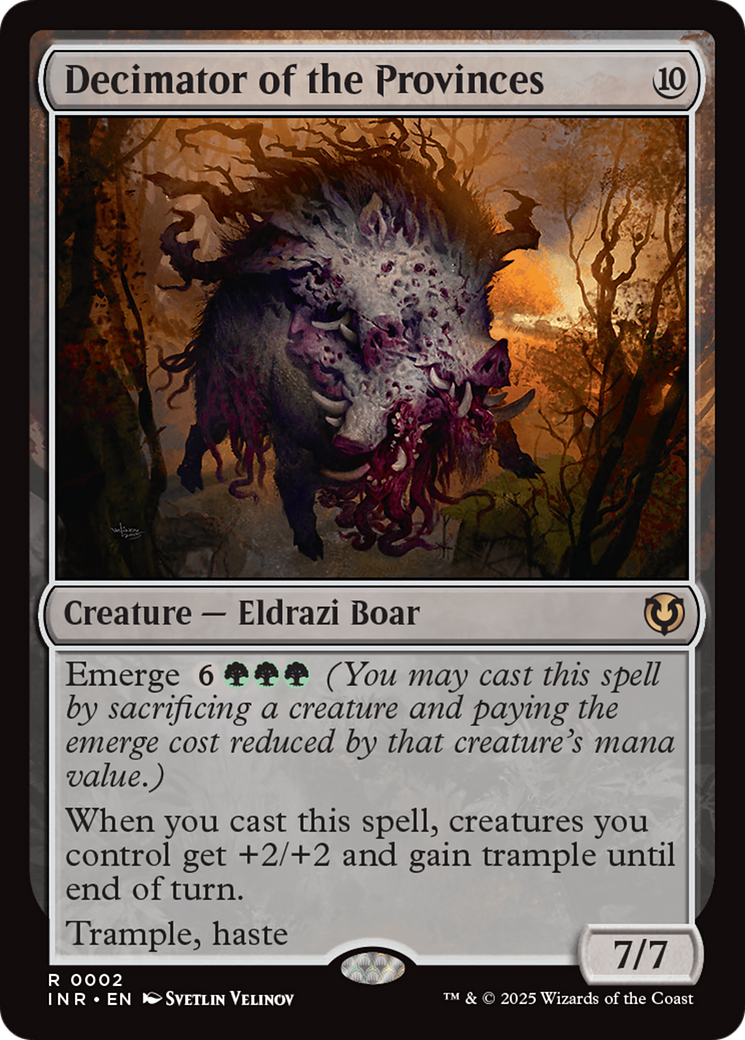 Decimator of the Provinces (2) [Innistrad Remastered] foil - Deck Out Gaming