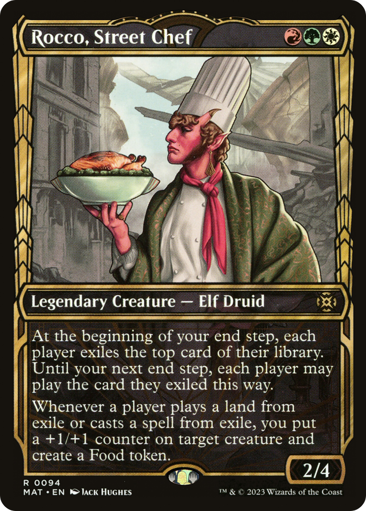Rocco, Street Chef (Showcase) (94) [March of the Machine: The Aftermath] - Deck Out Gaming