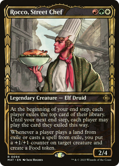 Rocco, Street Chef (Showcase) (94) [March of the Machine: The Aftermath] foil - Deck Out Gaming
