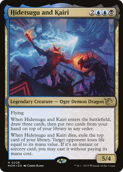 Hidetsugu and Kairi (228) [March of the Machine] - Deck Out Gaming
